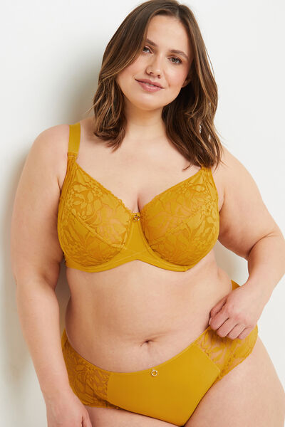 SOUTIEN-GORGE EMBOITANT OCRE