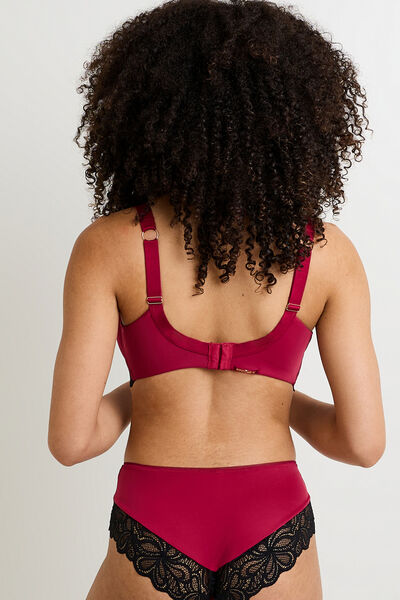 SOUTIEN-GORGE GRANDS BONNETS PRUNE
