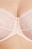 DENTELLE SOUTIEN-GORGE GRANDS BONNETS POUDRE