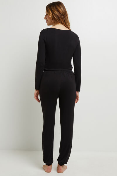 CAMILLE TREGGING VISCOSE NOIR