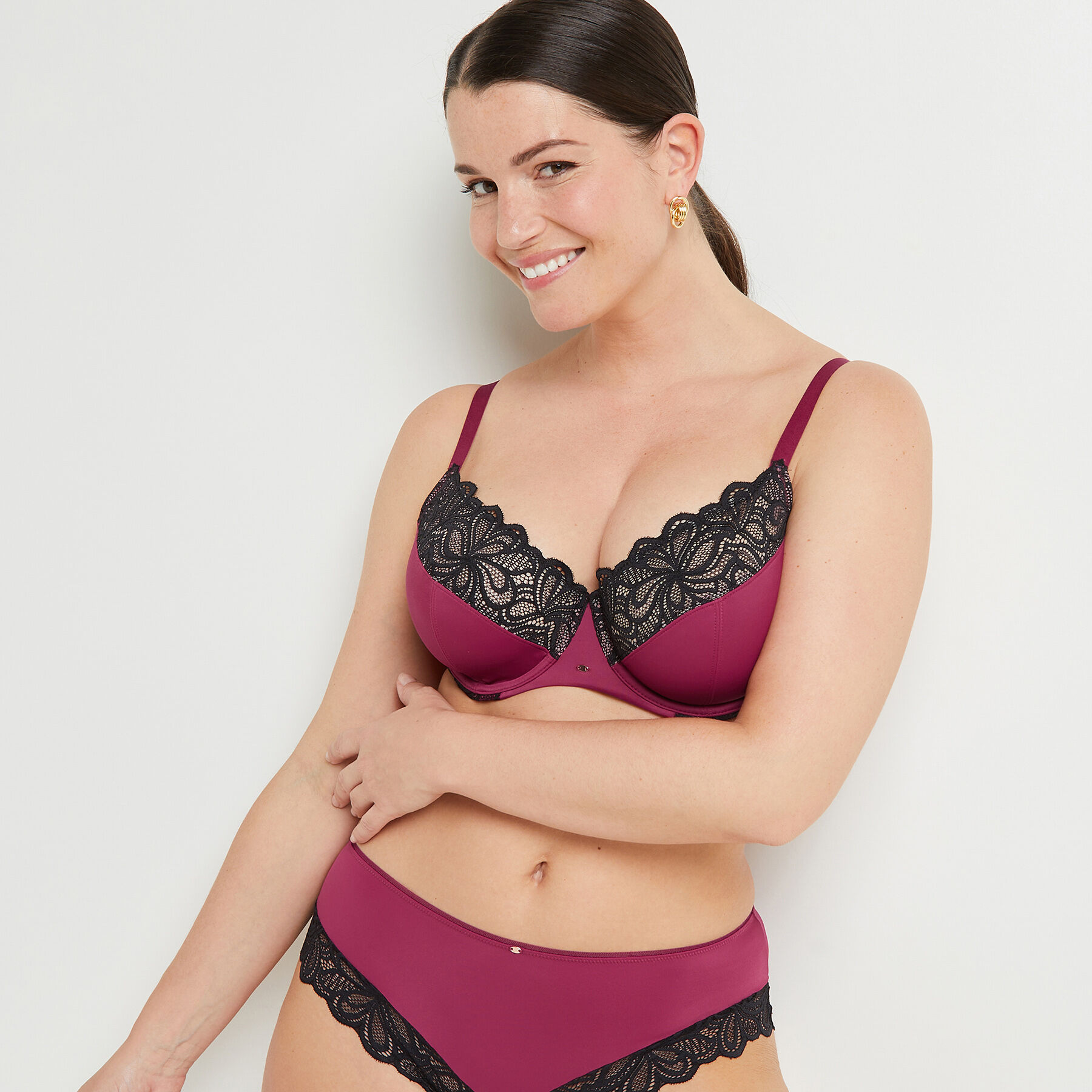 Soutien Gorge taille 100F RougeGorge