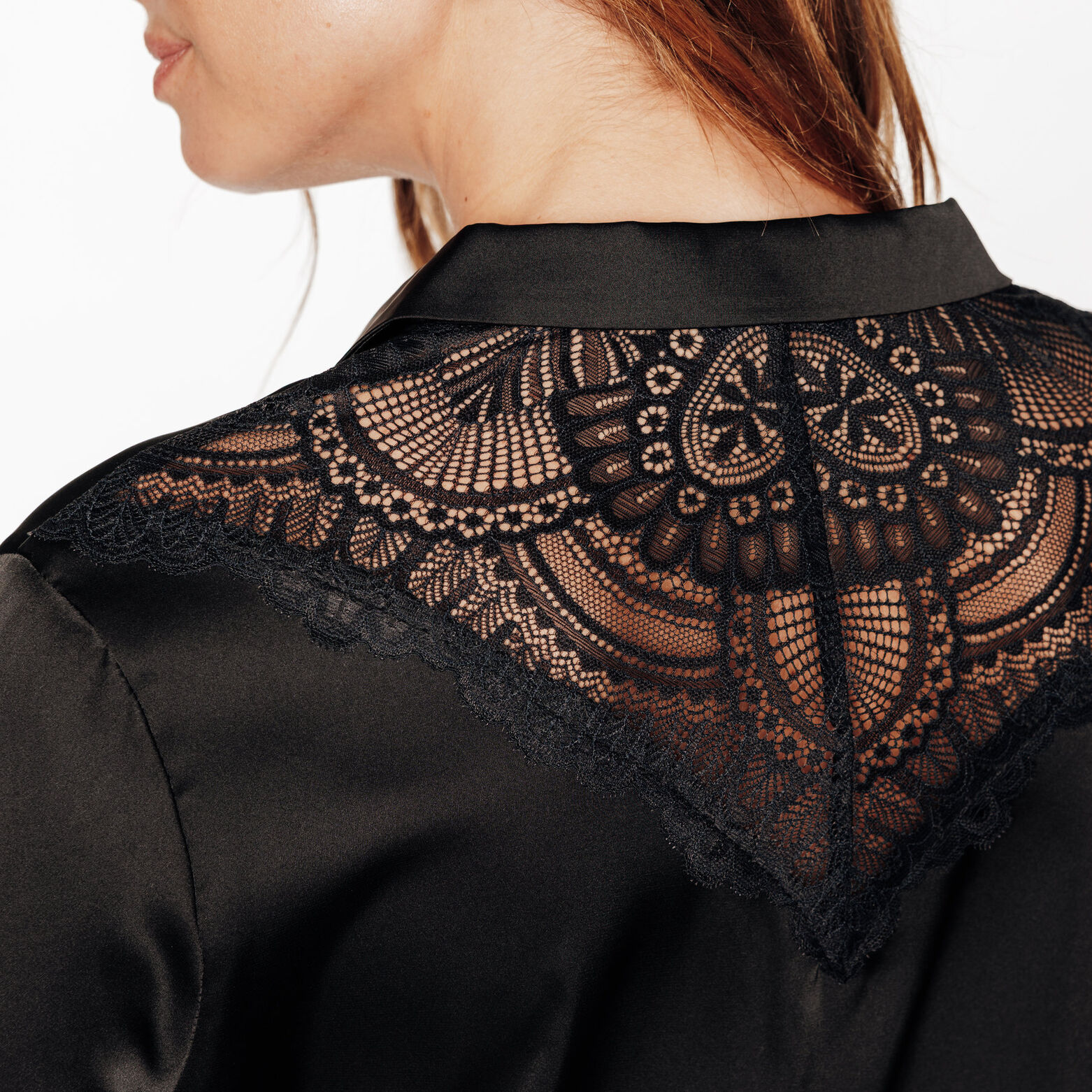 GLADIS CHEMISE MANCHES LONGUES NOIR