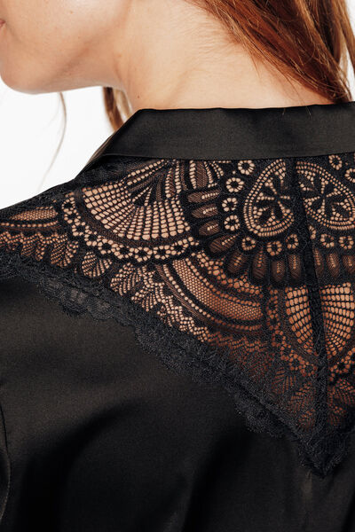 CHEMISE MANCHES LONGUES NOIR