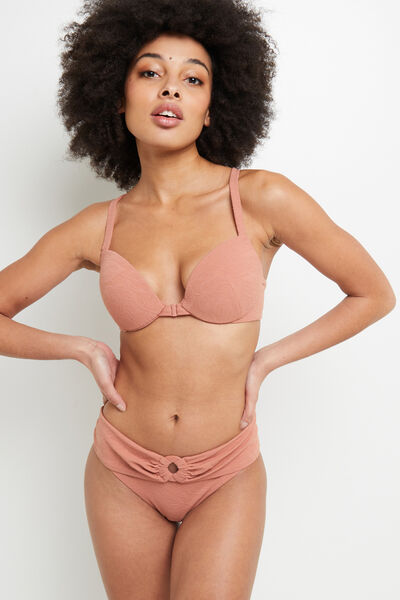 MAILLOT DE BAIN SLIP MAXI ROSE