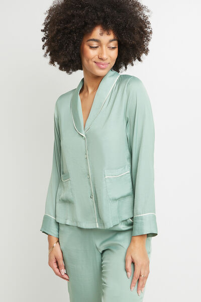 BERLIOZ CHEMISE MANCHES LONGUES Vert clair
