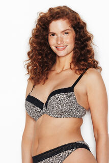 INFINITY SOUTIEN-GORGE AMPLIFORME COTON MULTICO NOIR
