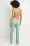 BERLIOZ PANTALON SATIN MAT Vert clair