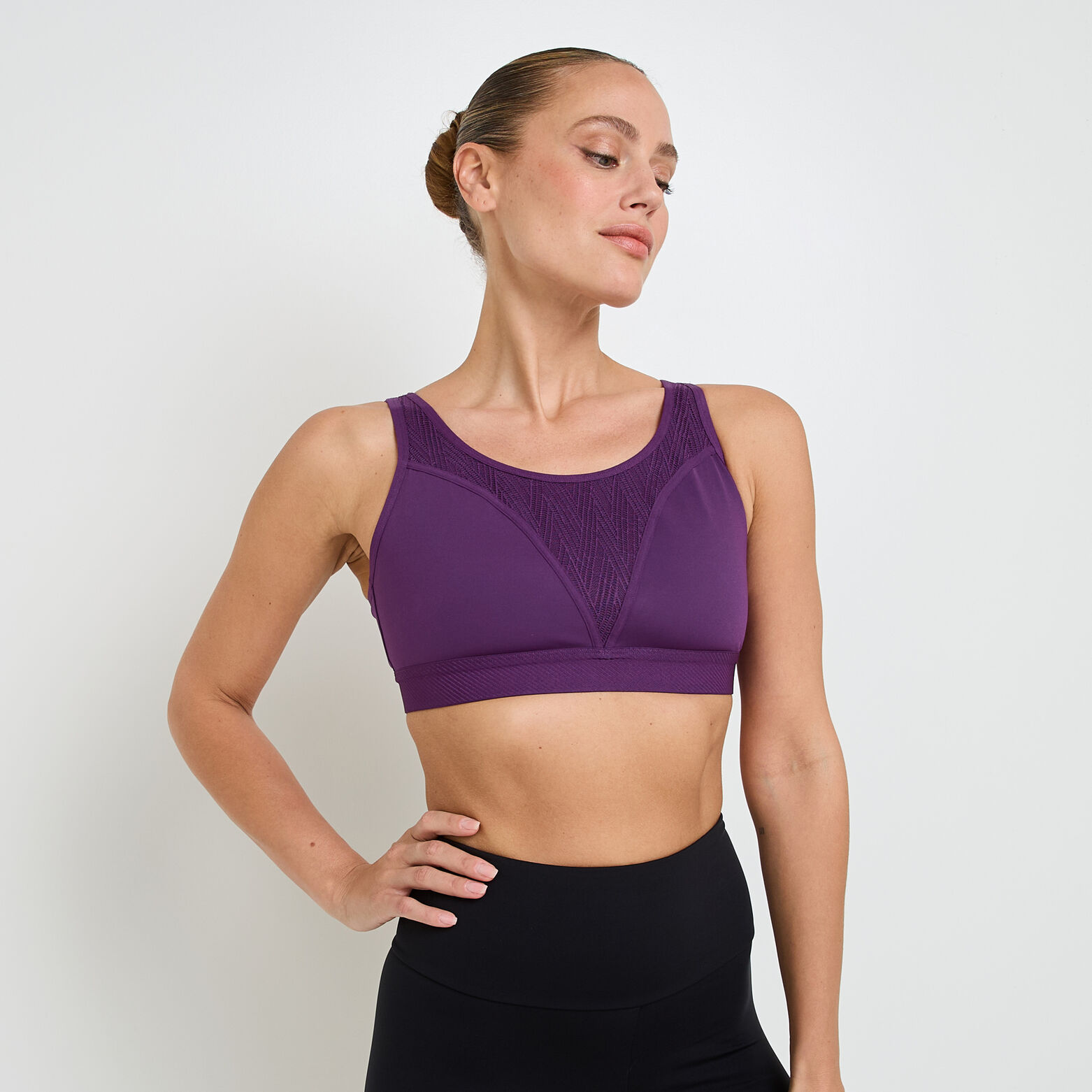 HIGH SOUTIEN-GORGE BRASSIERE DE SPORT VIOLET
