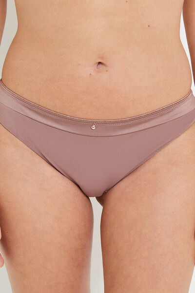 CULOTTE MICROFIBRE TAUPE