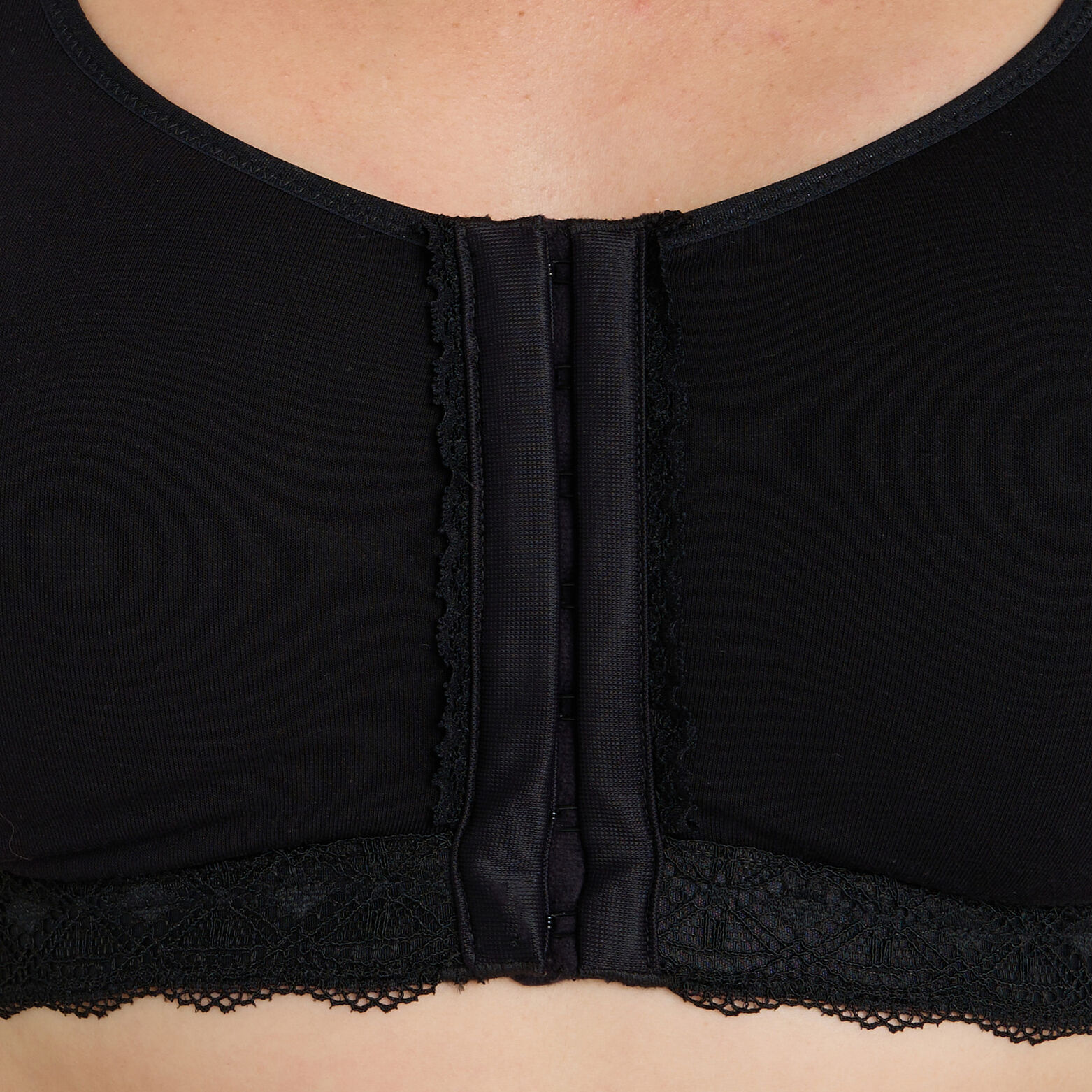 CANDICE Soutien-gorge Post opératoire Brassière NOIR
