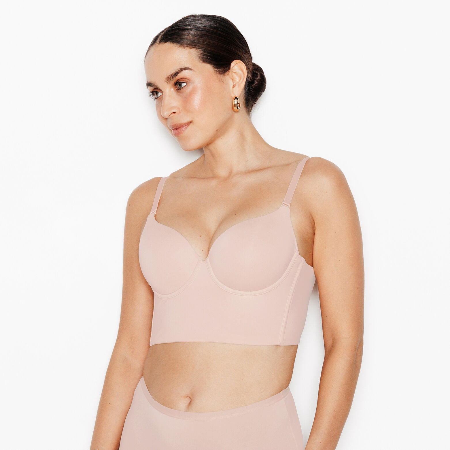 PERFECT SOUTIEN-GORGE AMPLI DOS NU MICROFIBRE NATUREL