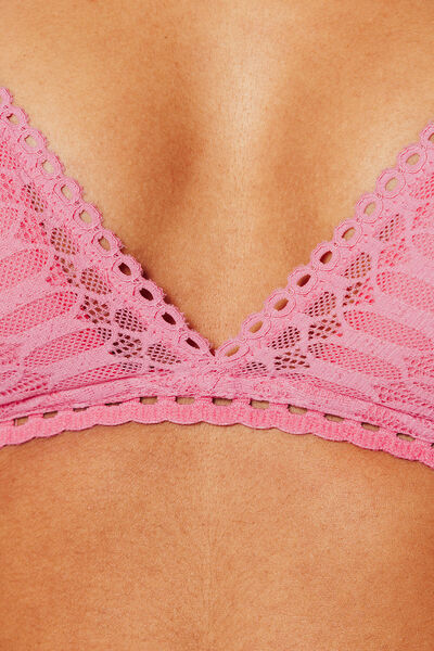 SOUTIEN-GORGE SANS ARMATURE AMPLI ROSE