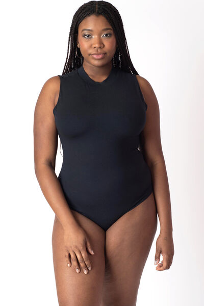 BODY COTON MODAL NOIR