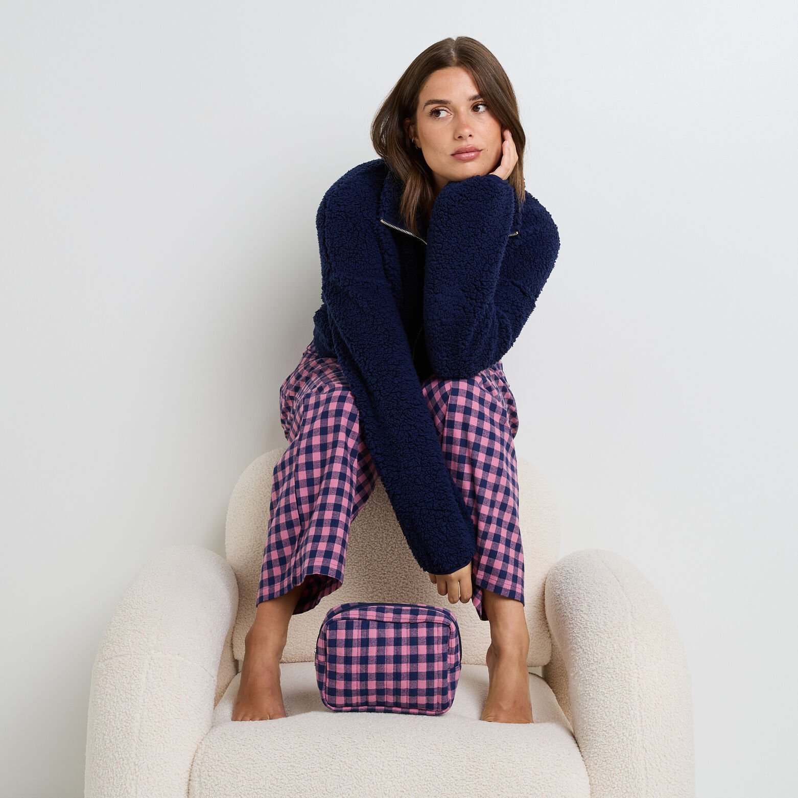 ABONDANCE TROUSSE MAQUILLAGE MULTICO ROSE