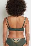 BETSY SOUTIEN-GORGE CORBEILLE TULLE VERT FONCE