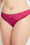 BEATRICE TANGA DENTELLE FUCHSIA