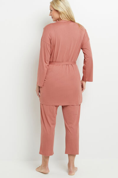 BAMBI DESHABILLE COTON ROSE