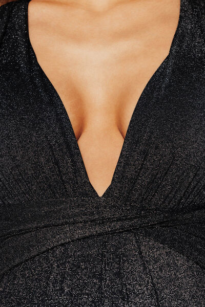 Maillot de bain 1 Pi&egrave;ce sans armatures NOIR