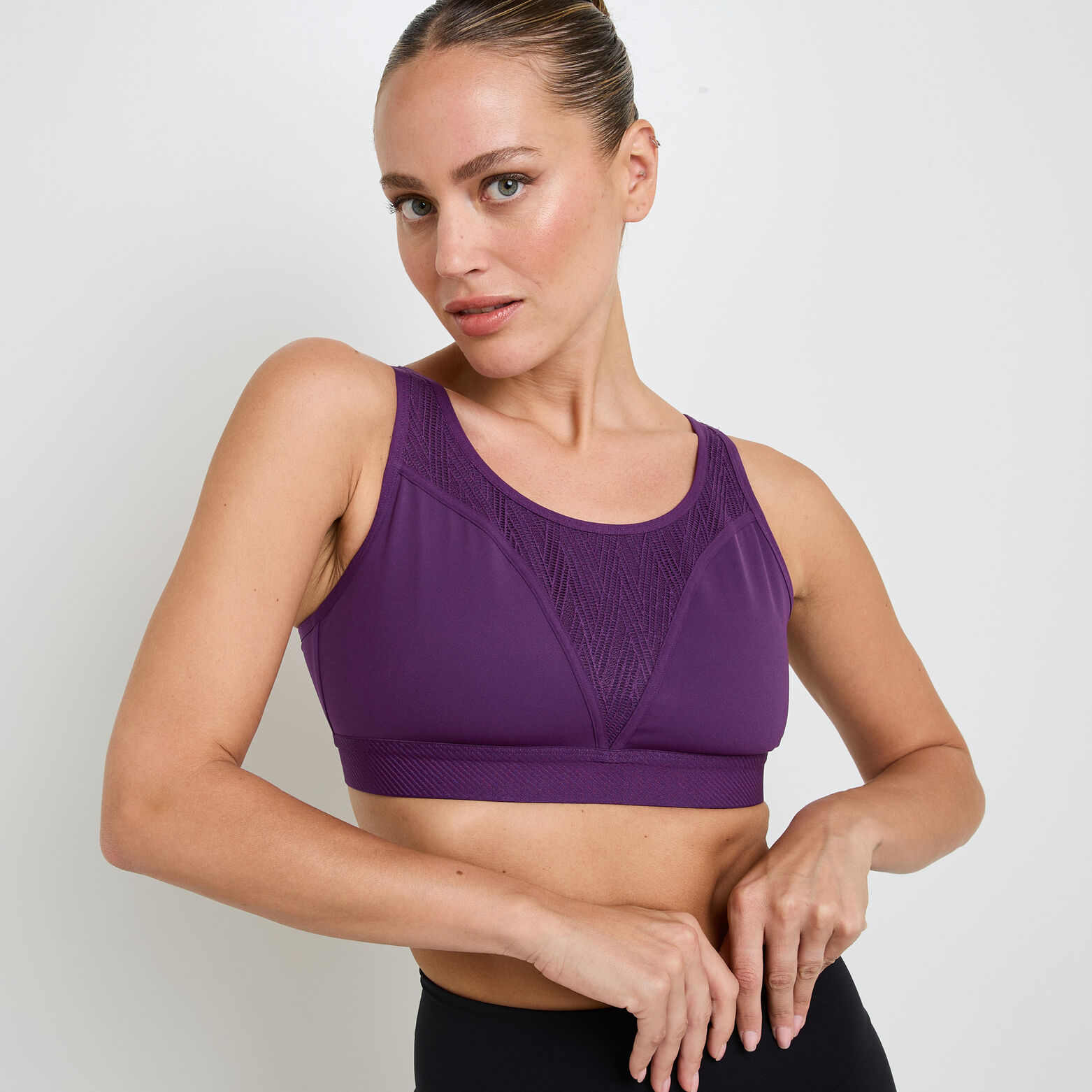 HIGH SOUTIEN-GORGE BRASSIERE DE SPORT VIOLET