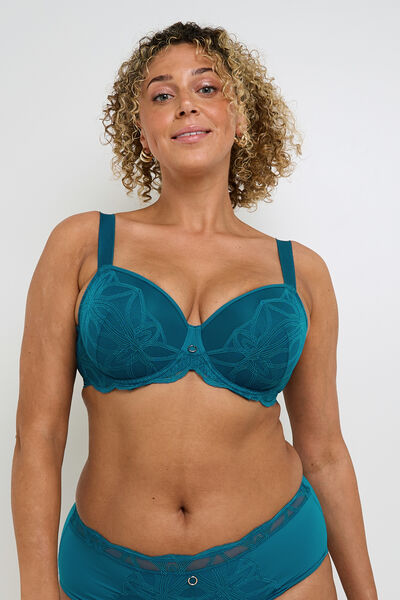 DEBORAH SOUTIEN-GORGE AMPLIFORME SPACER GRANDE TAI TURQUOISE