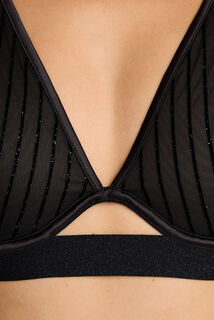 FUGUE SOUTIEN-GORGE FOULARD  NOIR