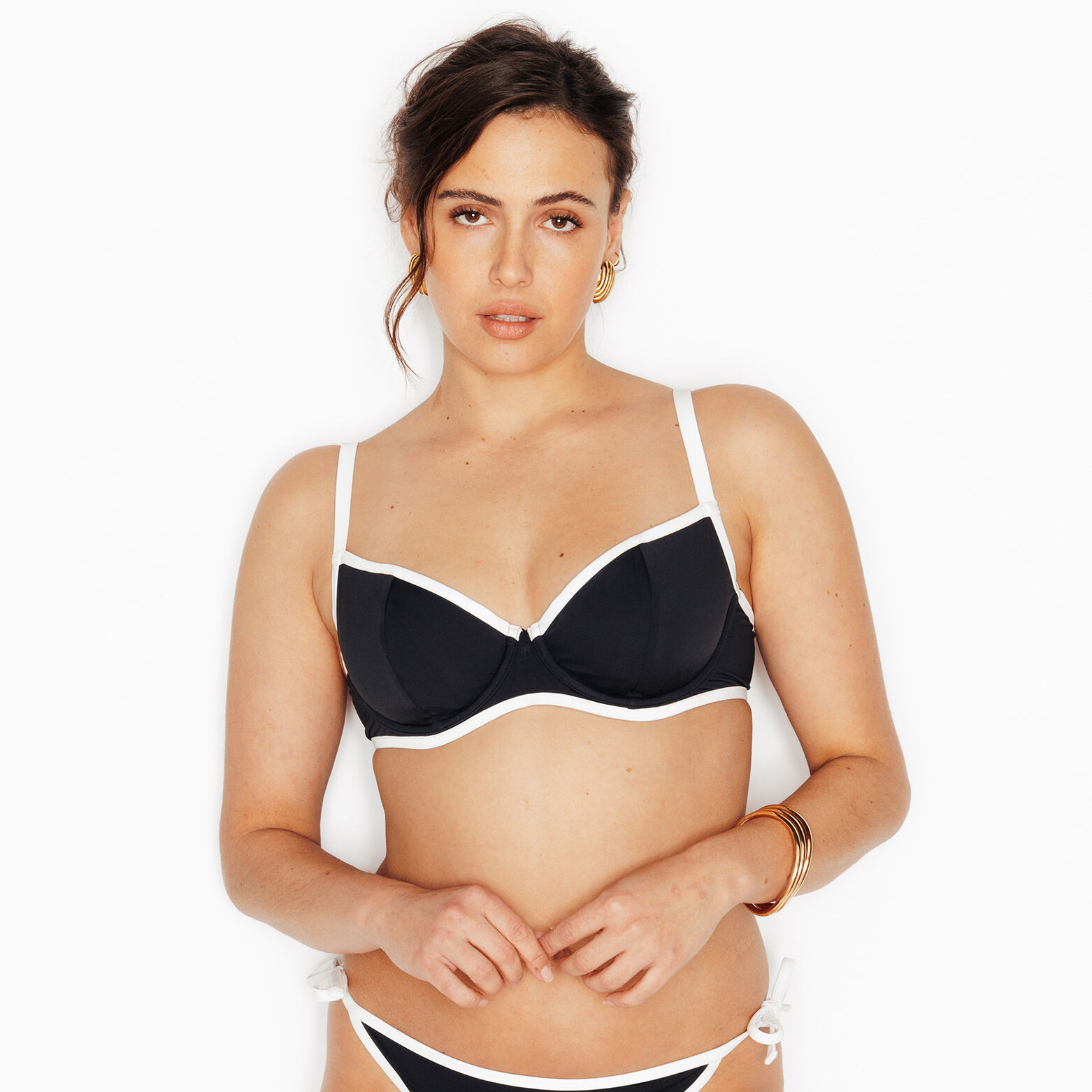 NOELI MAILLOT DE BAIN EMBOITANT NOIR