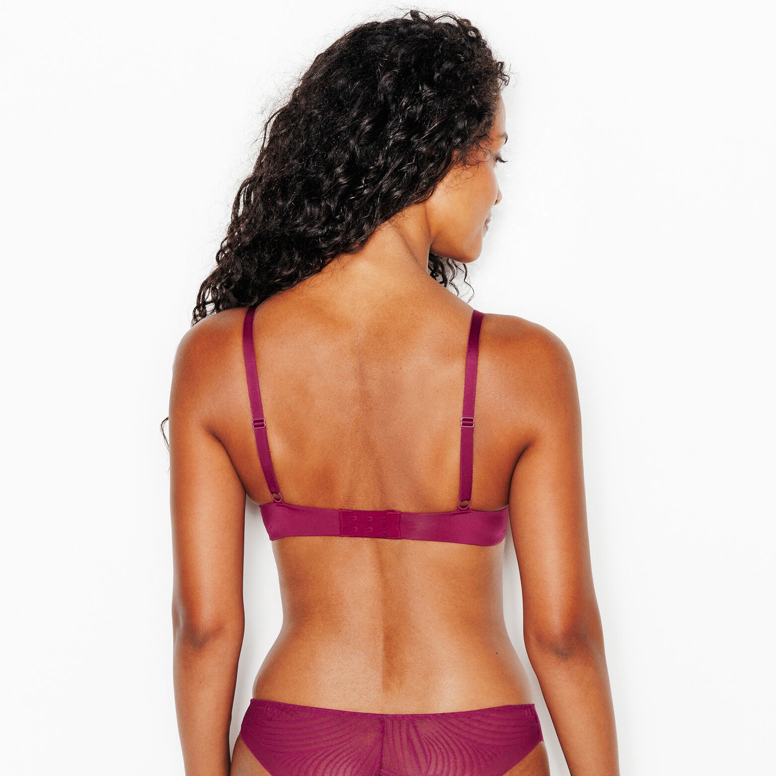 JANICE SOUTIEN-GORGE AMPLIFORME DENTELLE VIOLET