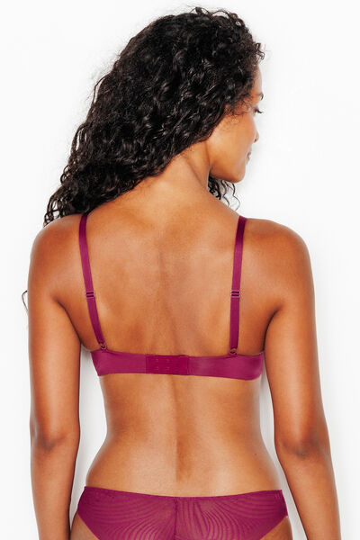 SOUTIEN-GORGE AMPLIFORME DENTELLE VIOLET