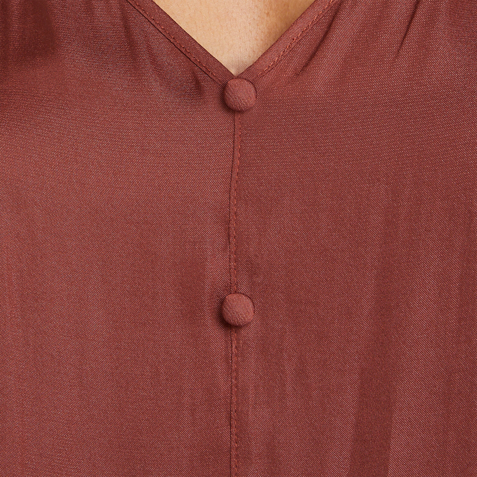 AMANTE TOP SATIN BRONZE