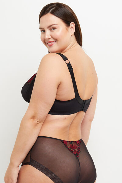 AZUR+ SOUTIEN-GORGE EMBOITANT MULTICO NOIR