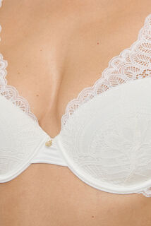GLADYS SOUTIEN-GORGE AMPLIFORME BLANC