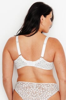 SUBLIME SOUTIEN-GORGE EMBOITANT BLANC/NOIR