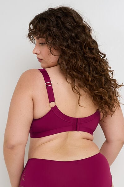 SOUTIEN-GORGE SANS ARMATURES PRUNE