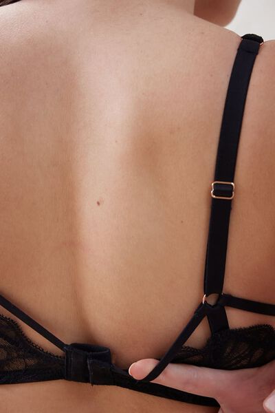 FOUGUE SOUTIEN-GORGE EMBOITANT NOIR