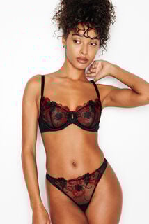 IMELDA SOUTIEN-GORGE CORBEILLE MULTICO NOIR