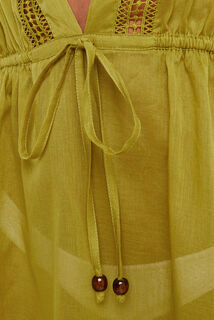 MAUD TUNIQUE VOILE COTON KAKI