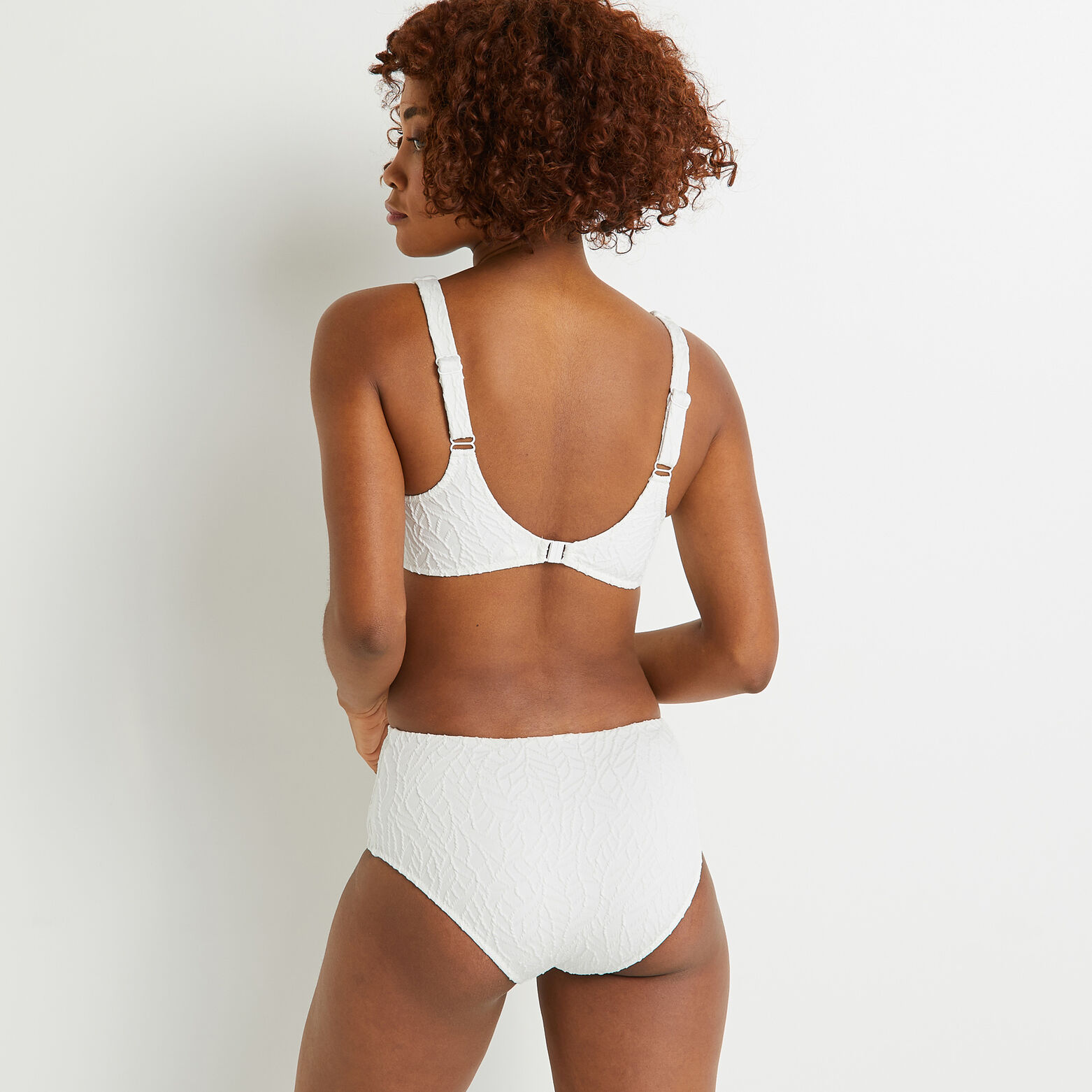 JILL MAILLOT DE BAIN CULOTTE HAUTE IVOIRE