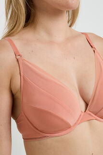 GINNY SOUTIEN-GORGE AMPLIFORME MICROFIBRE ROSE