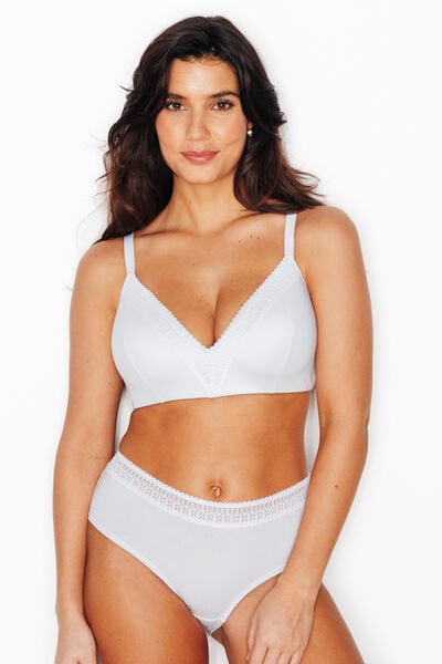 SOUTIEN-GORGE SANS ARMATURES BLANC