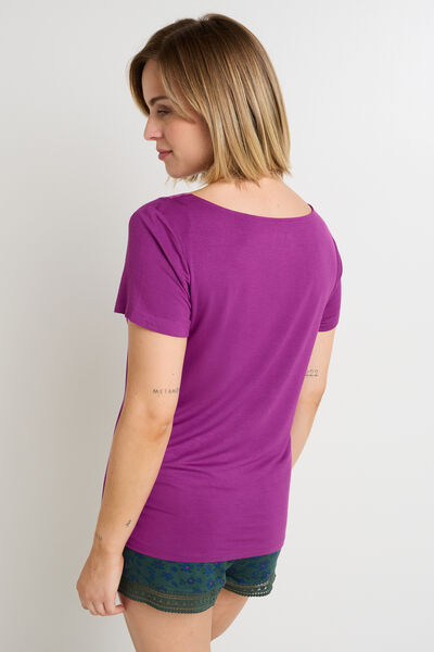 Tee-shirt manches courtes VIOLET
