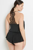 AMANTE SHORT SATIN NOIR