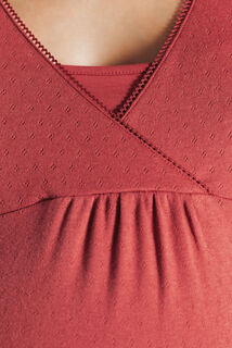 INSOMNIA PYJAMA 2 PIECES GROSSESSE MULTICO ROSE