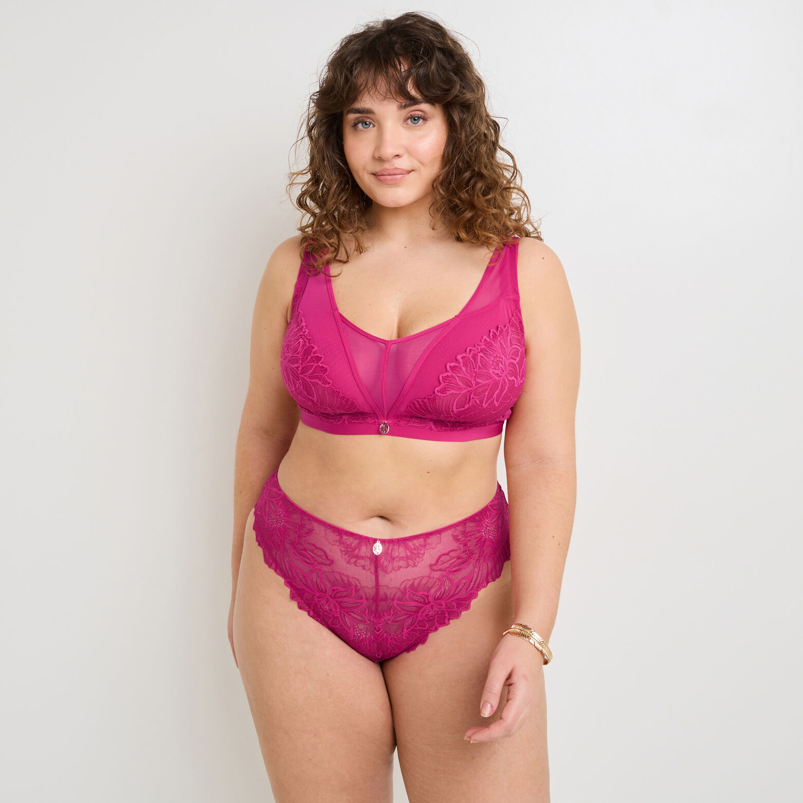 DONA+ CULOTTE DENTELLE FUCHSIA