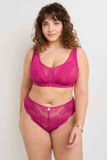 DONA+ CULOTTE DENTELLE FUCHSIA