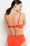 LISA MAILLOT DE BAIN TRIANGLE ORANGE