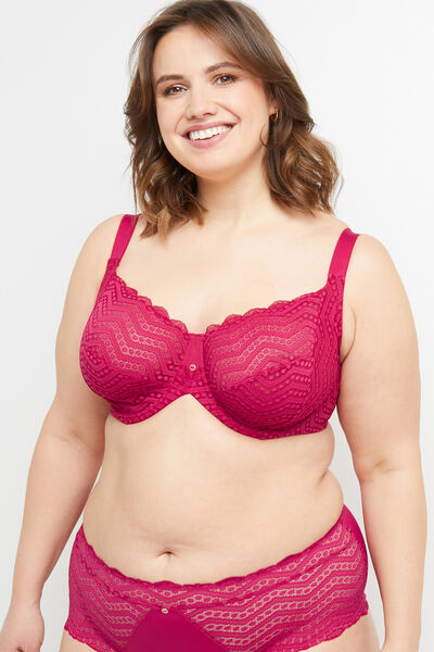SOUTIEN-GORGE GRANDS BONNETS FUCHSIA