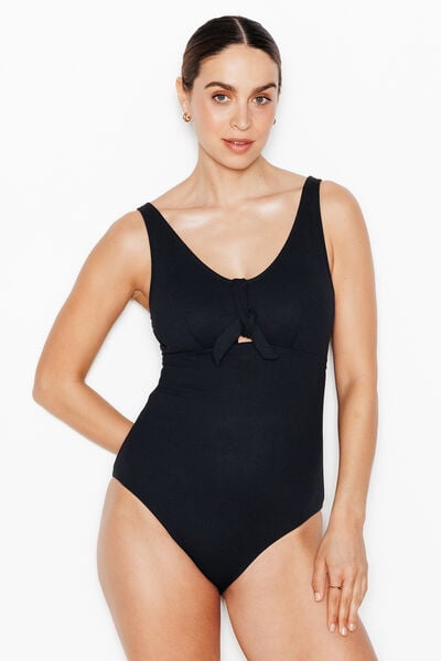 Maillot de bain Post op&eacute;ratoire 1 Pi&egrave;ce NOIR