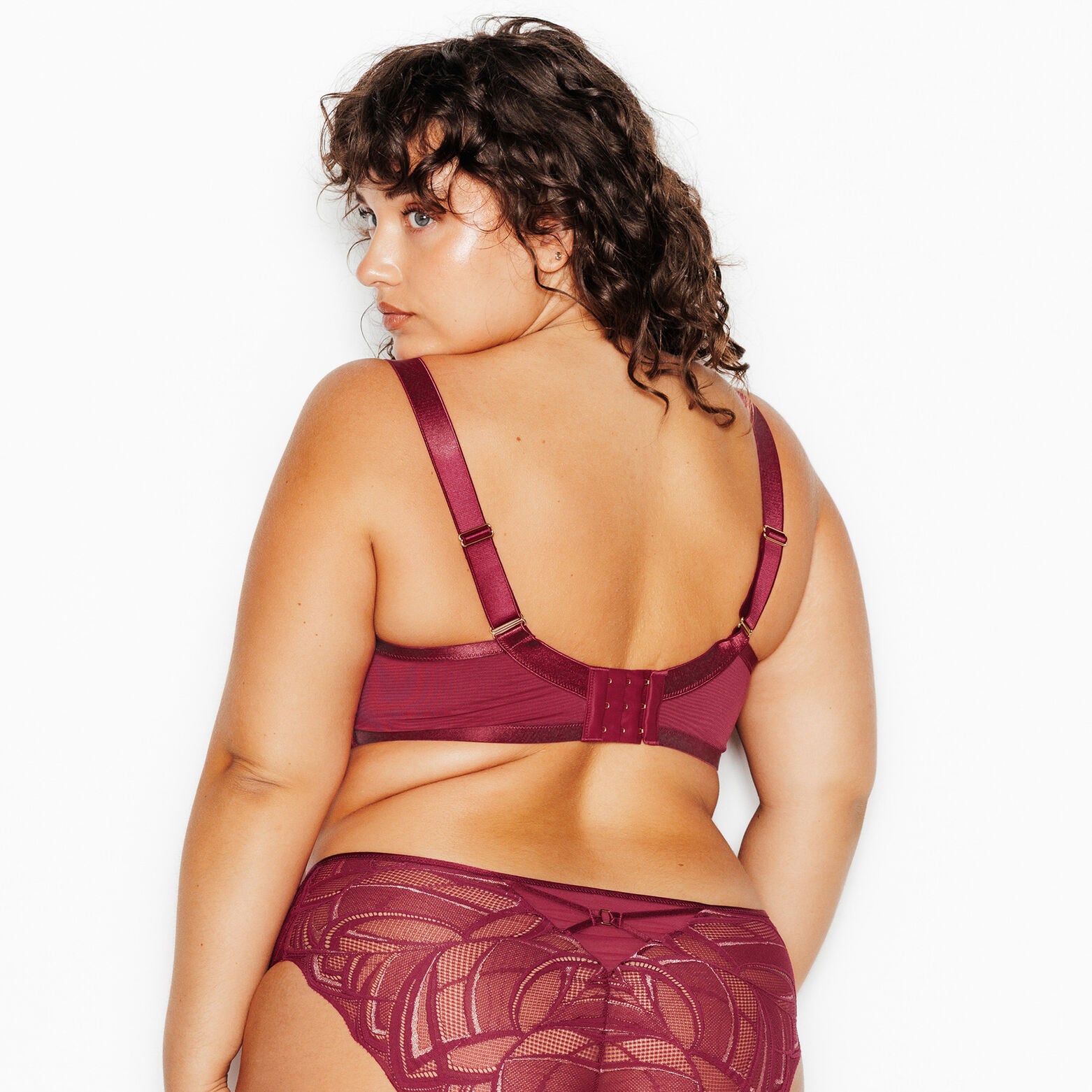 JAINA SOUTIEN-GORGE SANS ARMATURES BORDEAUX