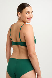 FANFAN SOUTIEN-GORGE SANS ARMATURE VERT FONCE