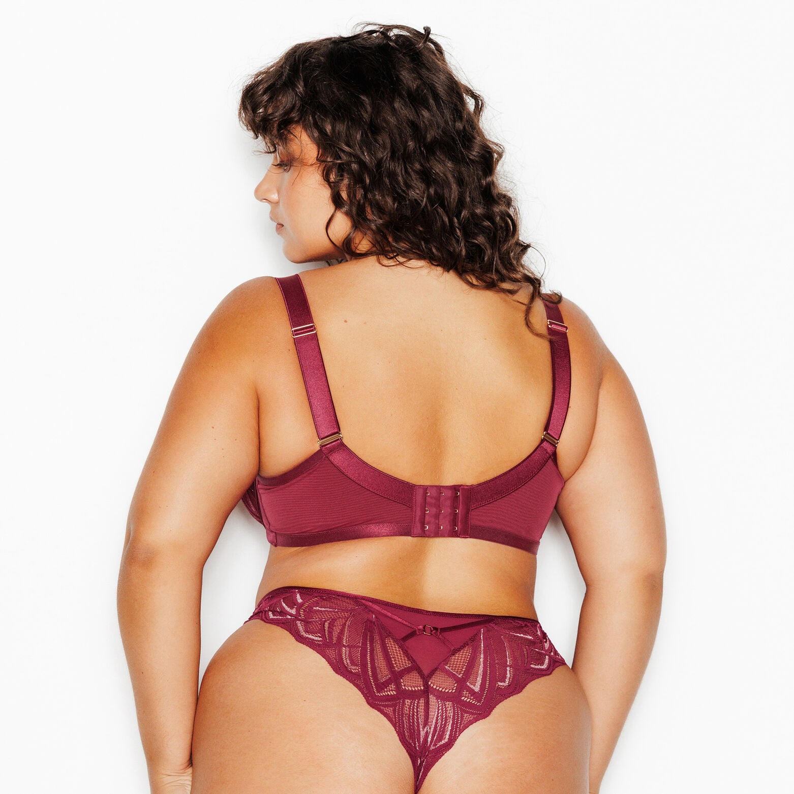 JAINA SOUTIEN-GORGE EMBOITANT BORDEAUX